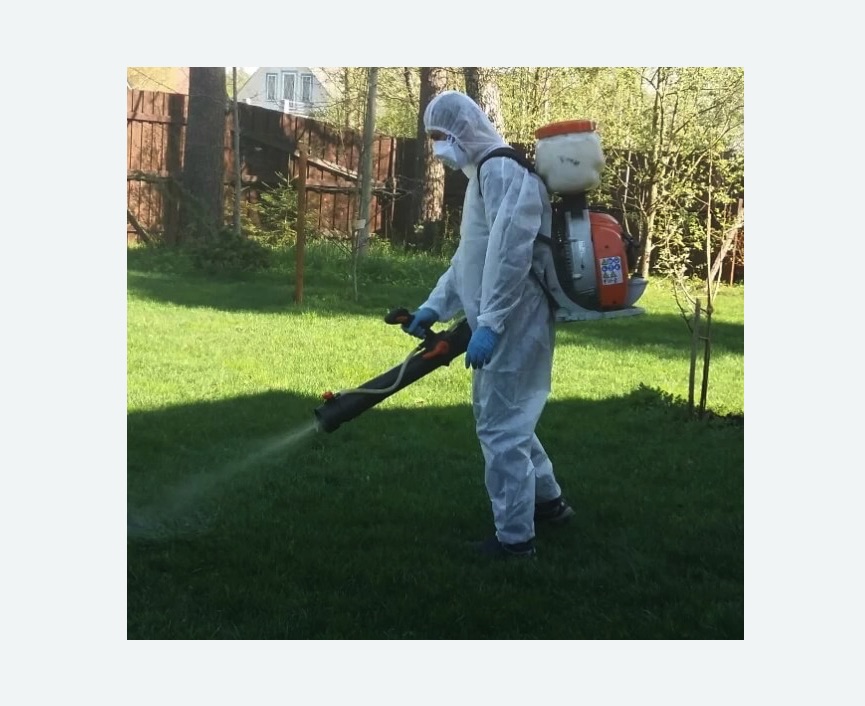 Обработка территории от клещей в Белозерске